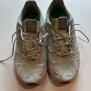 Nike SuperRep Go 3 Next Nature Flyknit Premium - Platinum Tint/Light Silver - 9